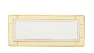 Ginori Diva Giallo Rectangular Tray - 11.2"